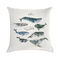 Whales Soft Anti-Pilling Throw Pillow