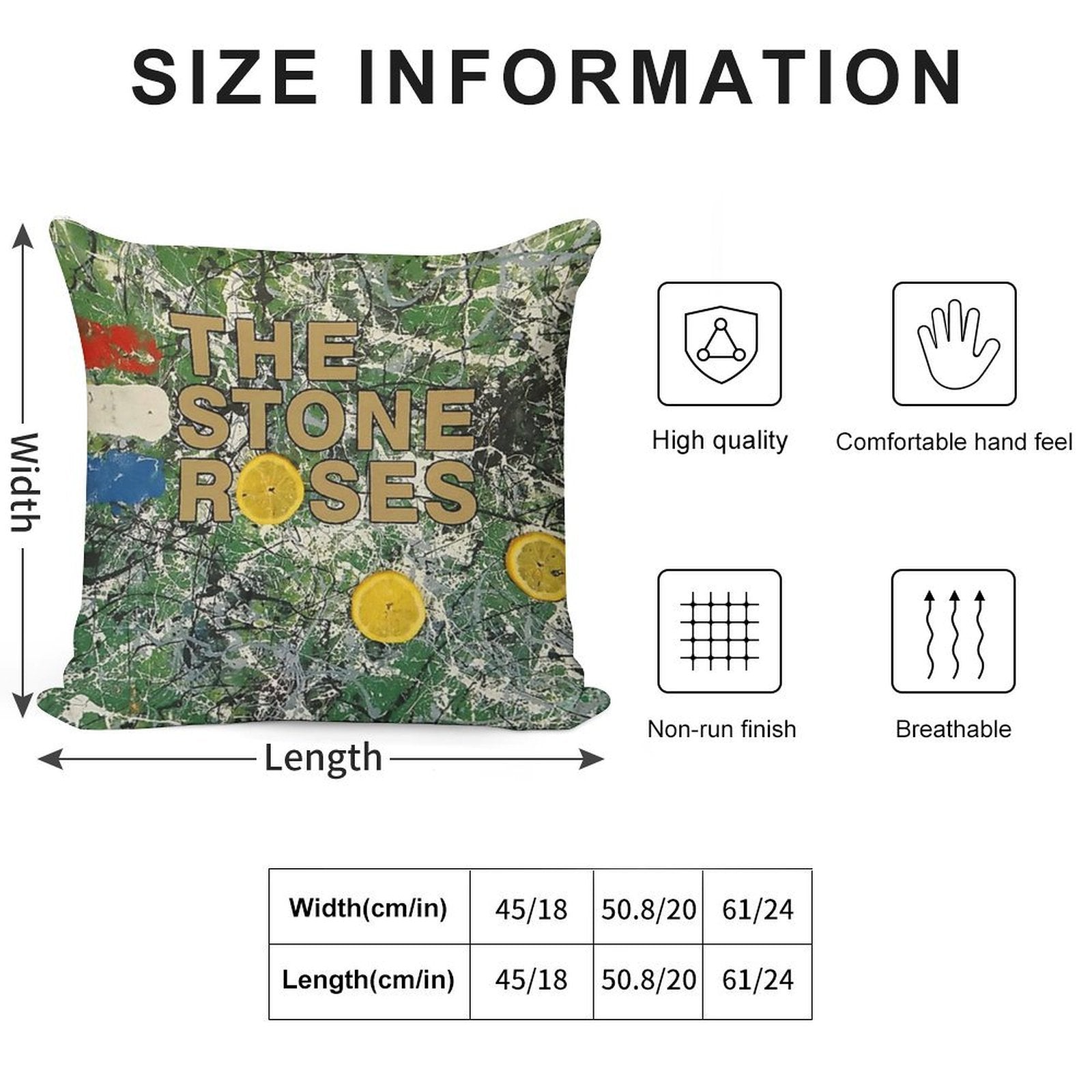 The Three Yellow Soft Fade-Resistant Throw Pillow
