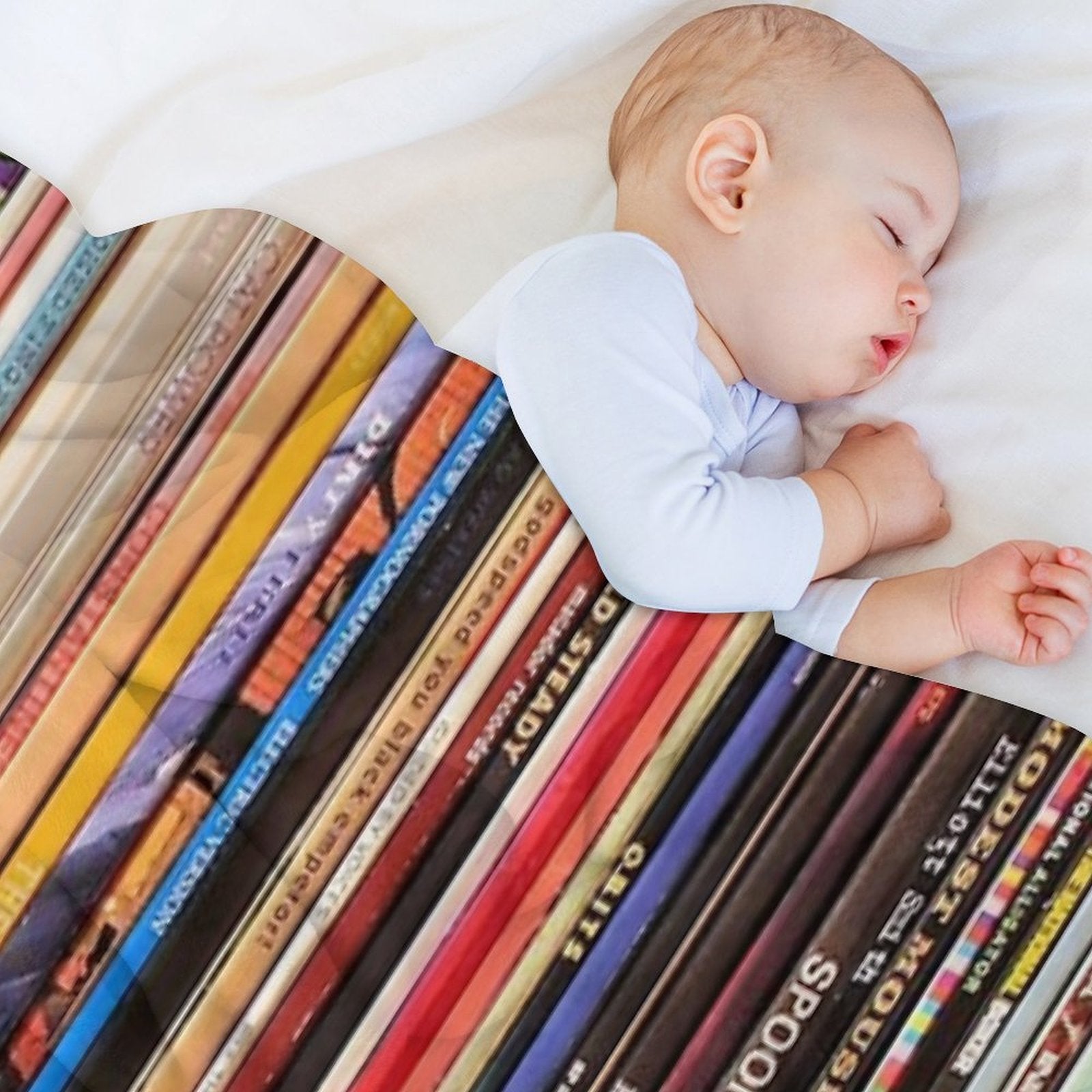 Indie Rock Vinyl Records Anti-pilling Throw Blanket
