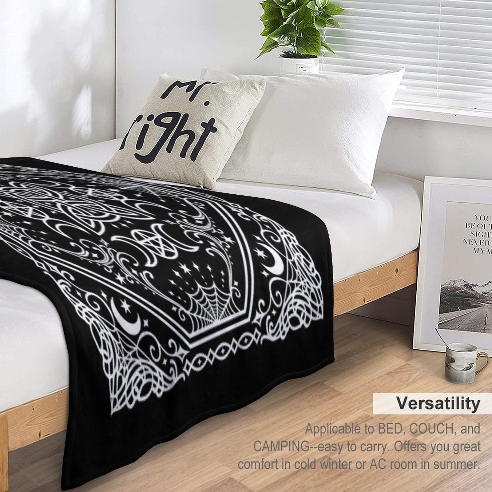 Book of Shadows Premium Throw Blanket