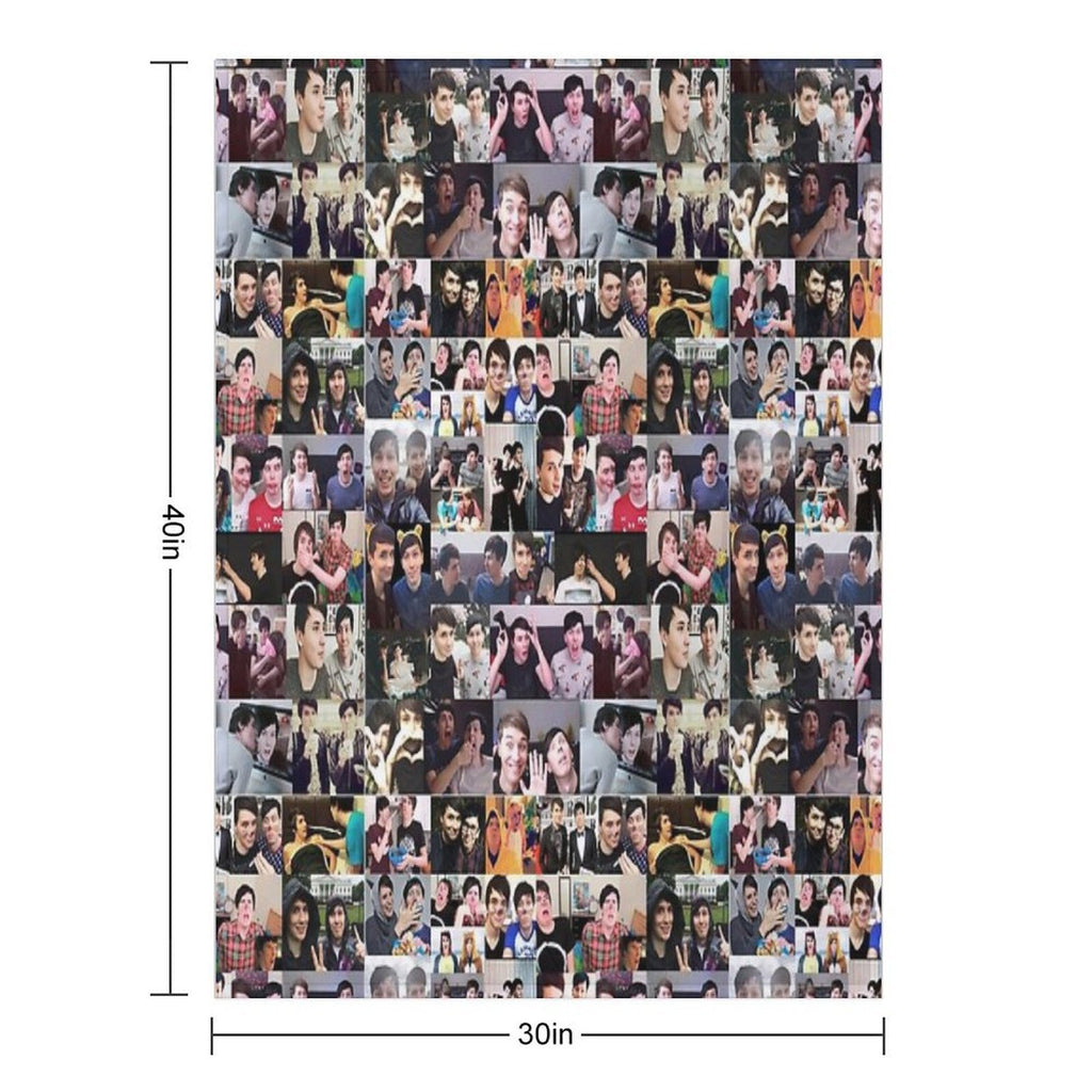 Dan And Phil! Durable Throw Blanket