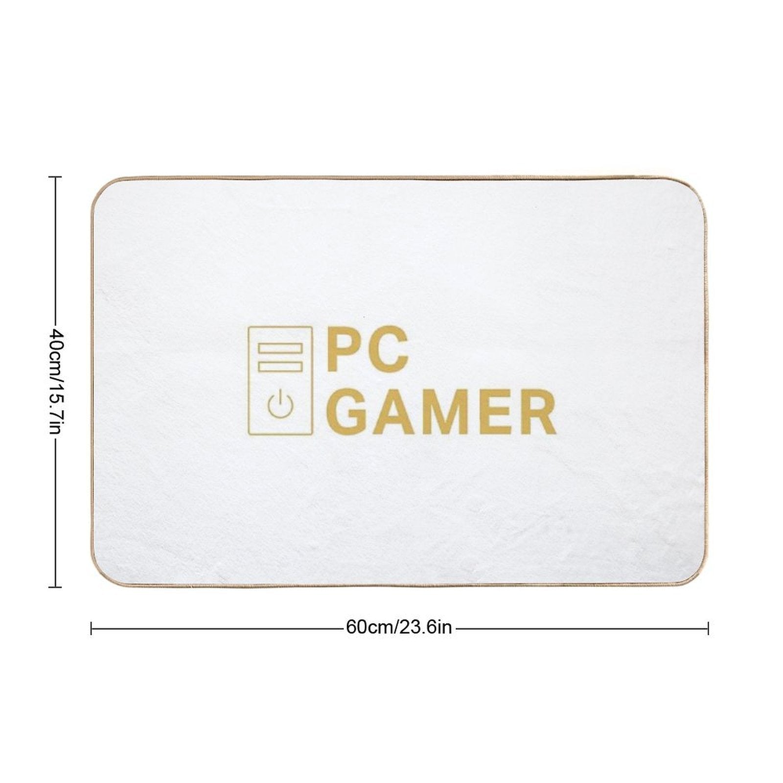 PC Gamer  Easy Maintenance Bath Mat