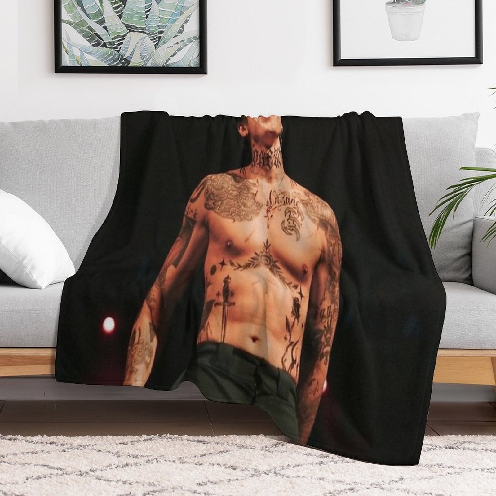 DPR IAN Mito Abs Hot Sexy Beautiful Poster Kpop Dream Perfect Regime Compact Throw Blanket
