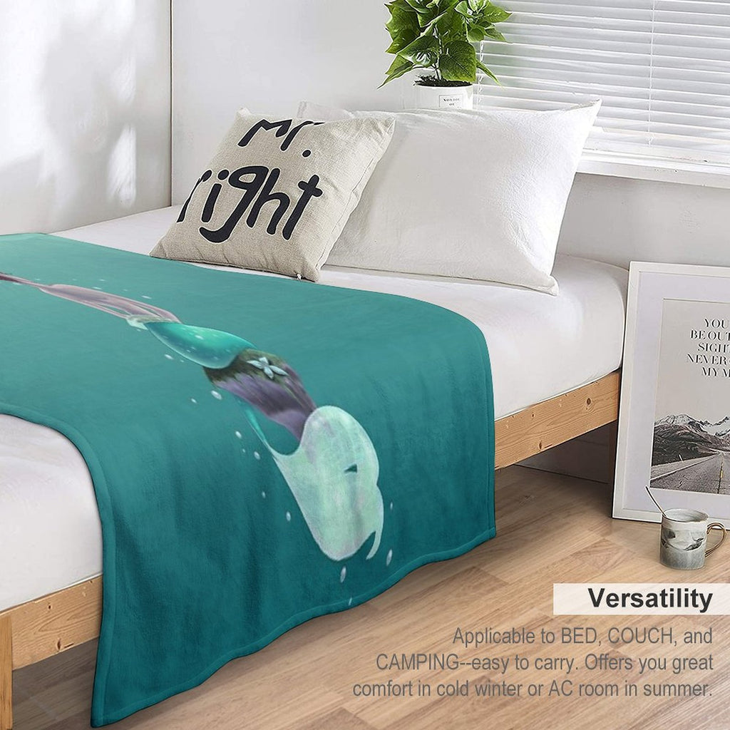 Wish I Could Be Comfort Throw Blanket