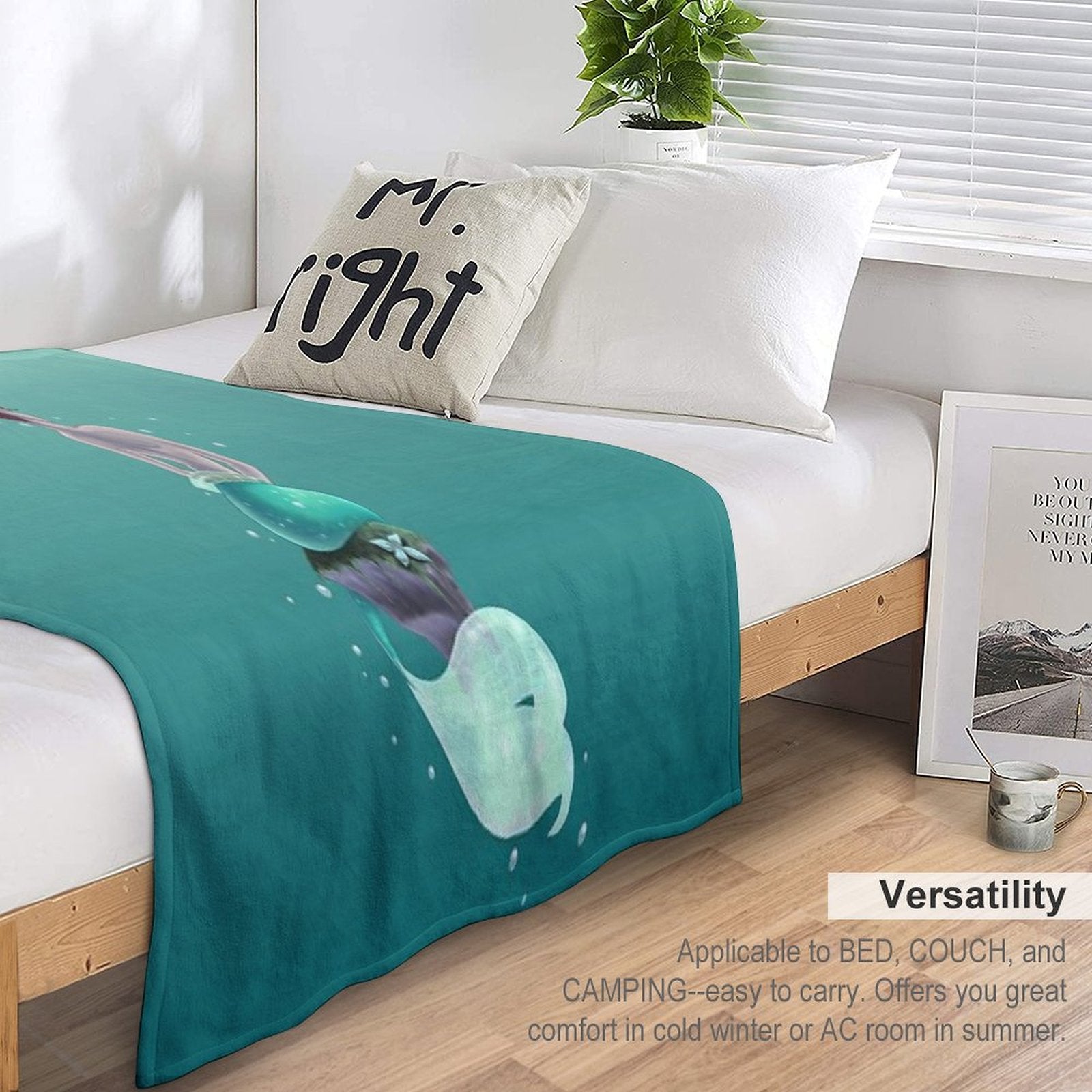 Wish I Could Be Comfort Throw Blanket