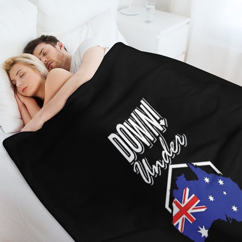 Down Under! Comfort Throw Blanket
