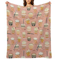 Oodles of Noodles Premium Throw Blanket