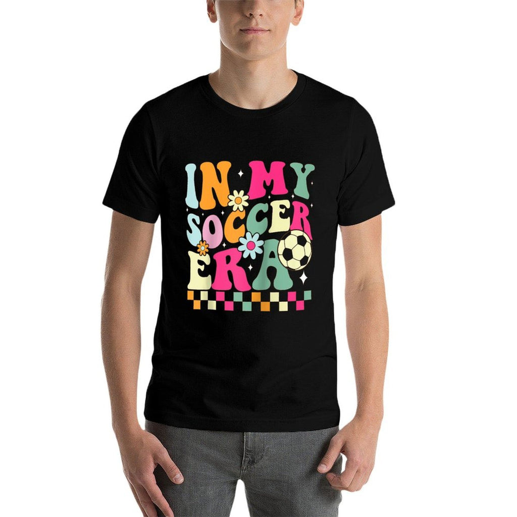 In My Soccer Era Raglan Baseball  Trendy Pattern T-Shirt