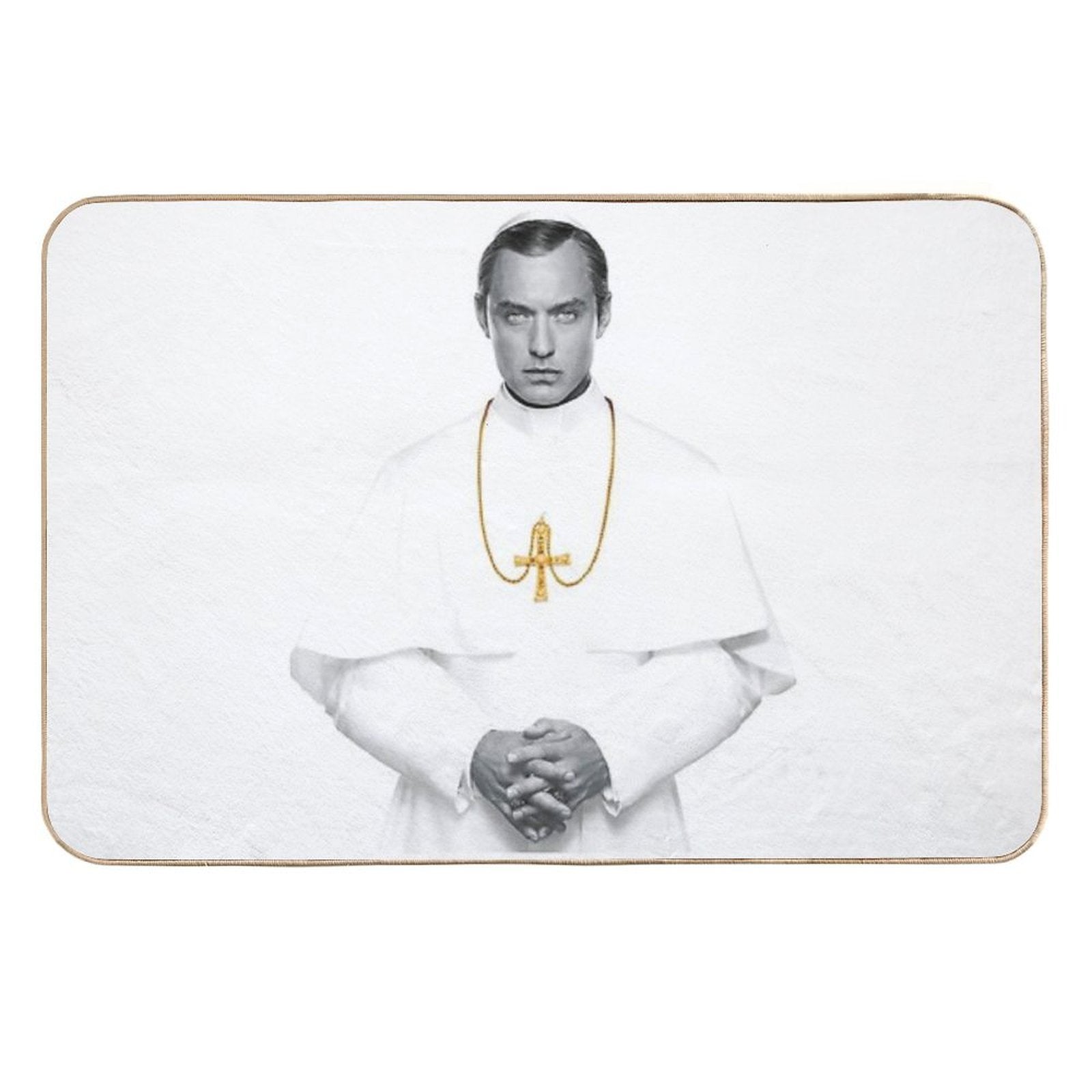 Lenny Belardo - Young Pope Pius XIII - Jude Law  Anti-Trip Bath Mat