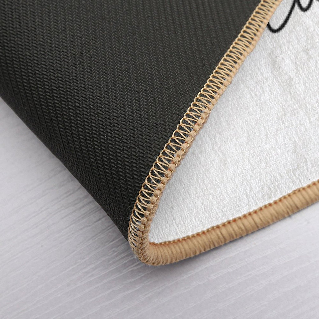 Peachy Clean Bathroom Printable  Repositionable Bath Mat