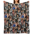 Andrew Garfield Fan Art Compact Throw Blanket