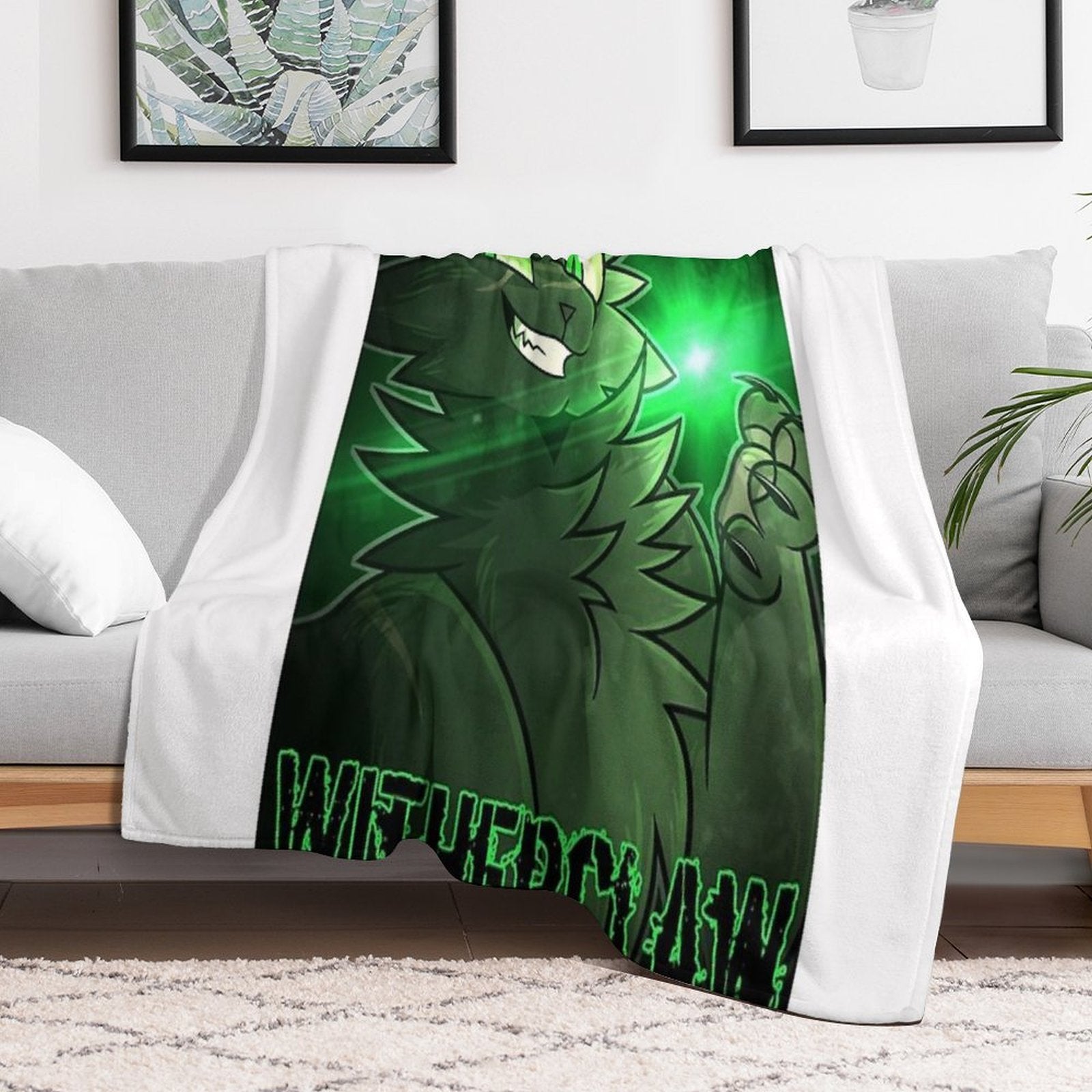 Witherclaw All-season Throw Blanket