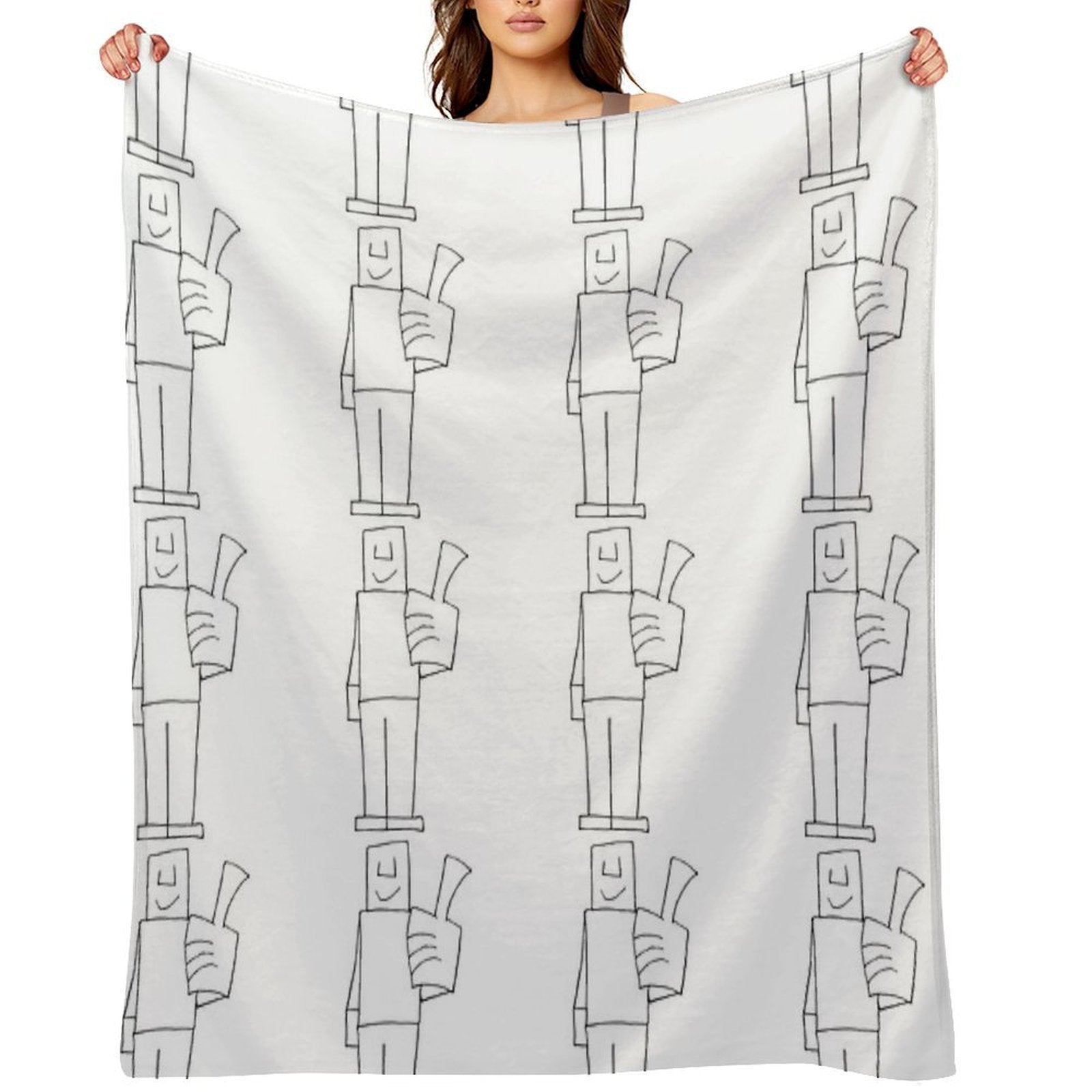 OK! 2 Compact Throw Blanket