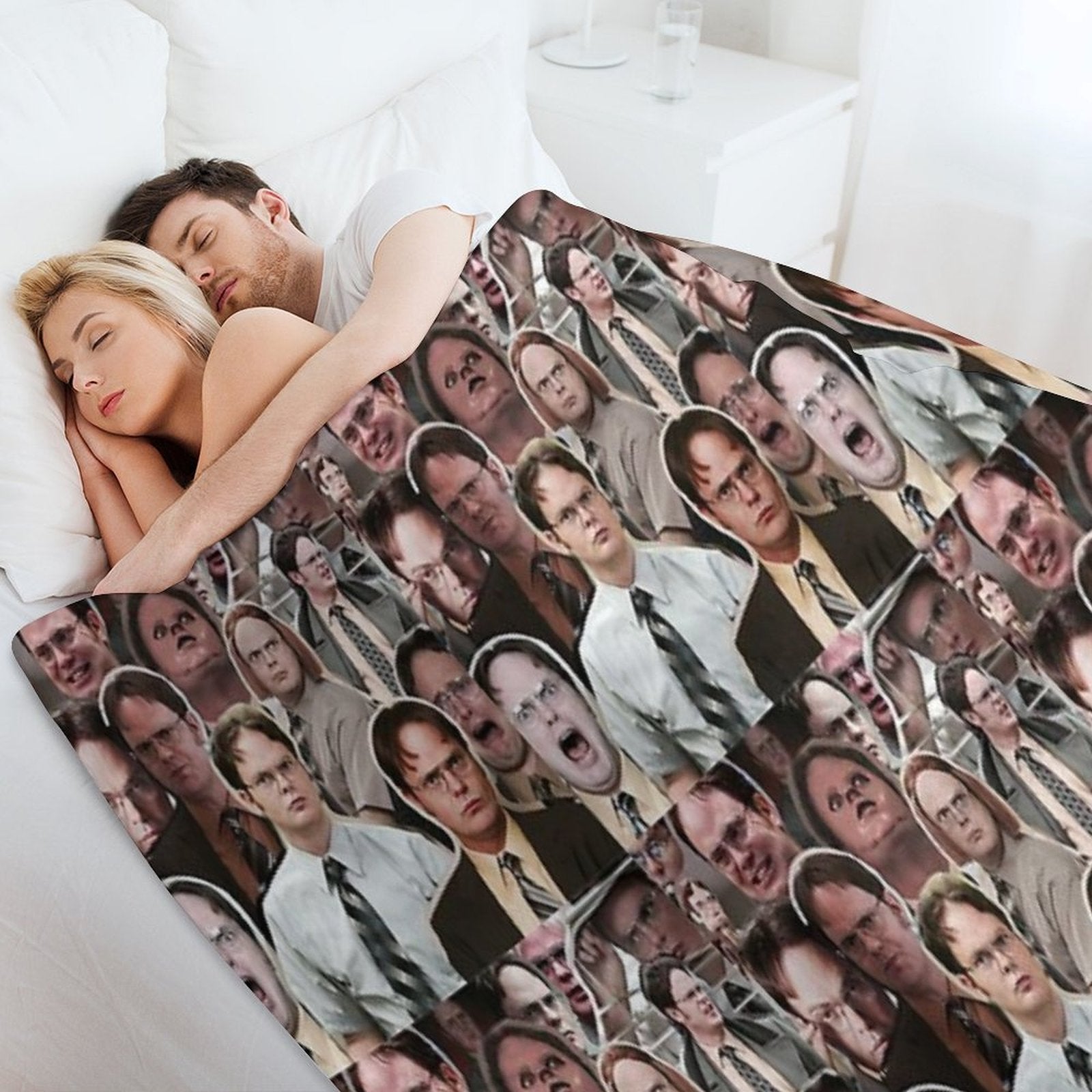 Dwight Schrute - The Office Plush Throw Blanket