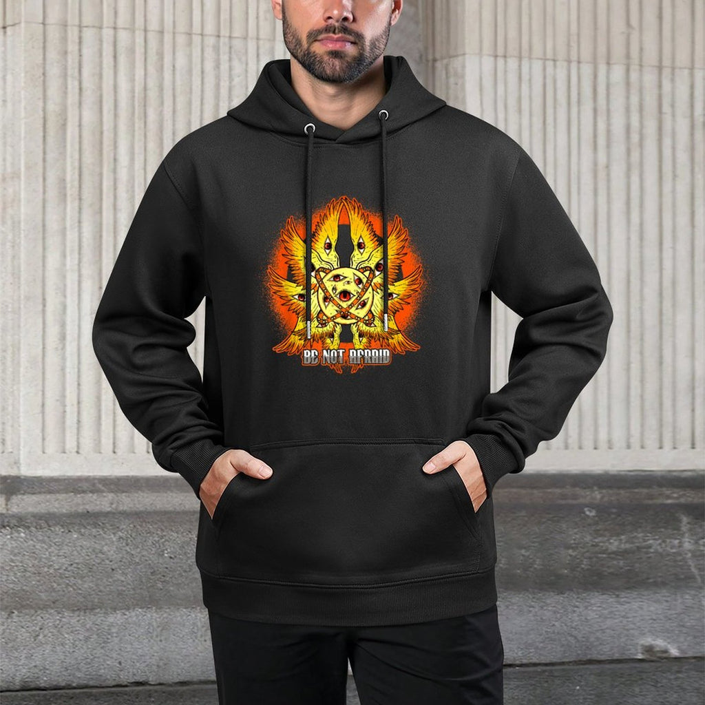 Biblically Accurate Angel Meme Ophanim Be Not Afraid Casual Wear Hoodie