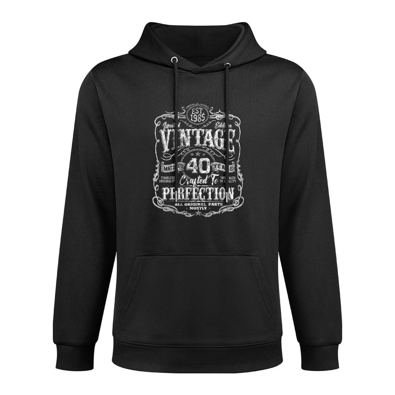 Vintage 1985 Limited Edition 40 Year Old 40th Birthday Unisex Design Hoodie