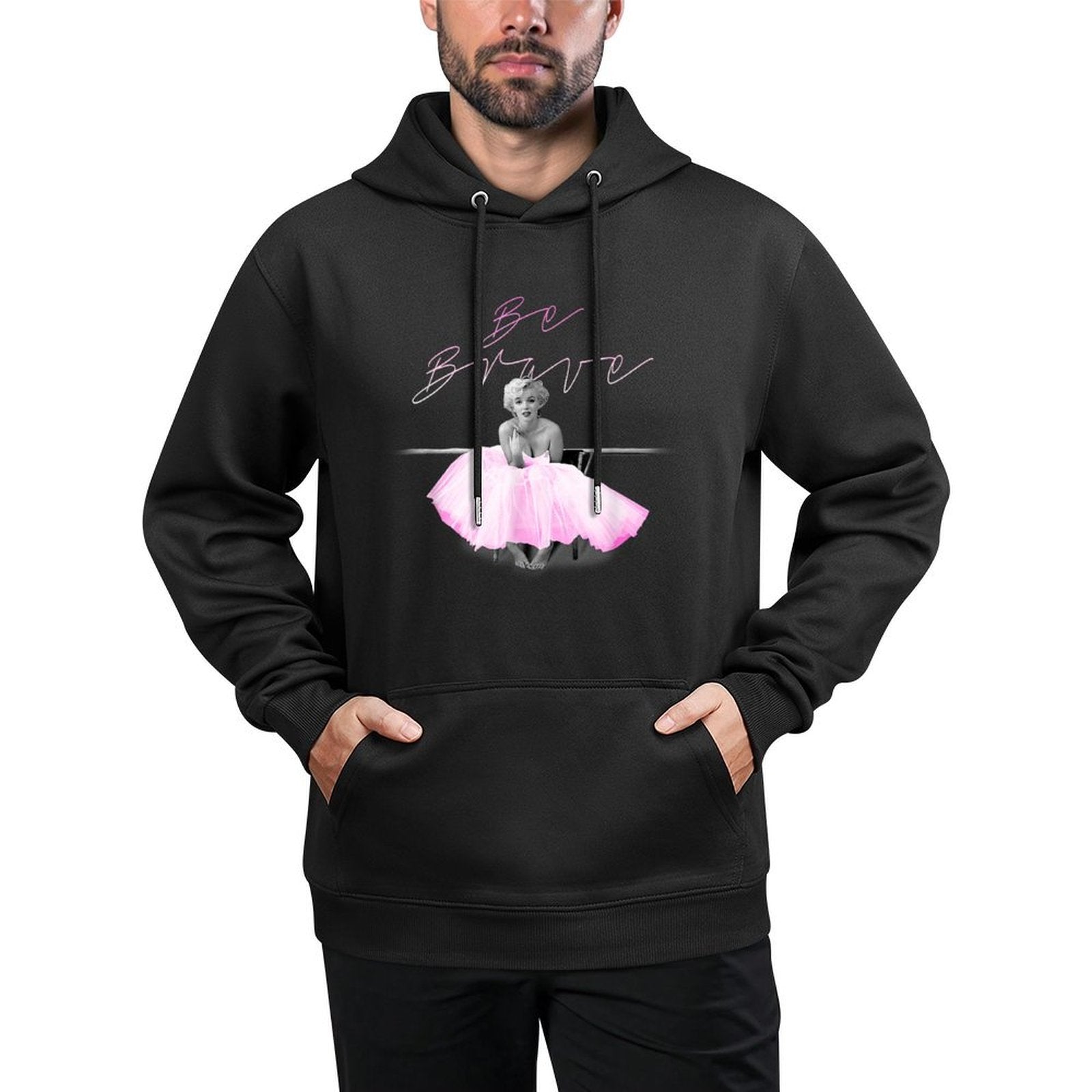 Marilyn Monroe Be Brave Machine Washable Hoodie