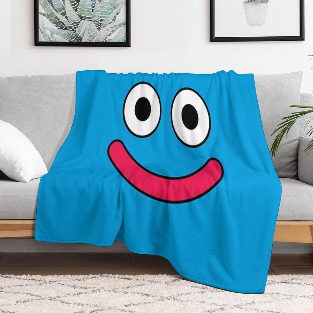 Dragon Quest Slime Velvety-soft Throw Blanket