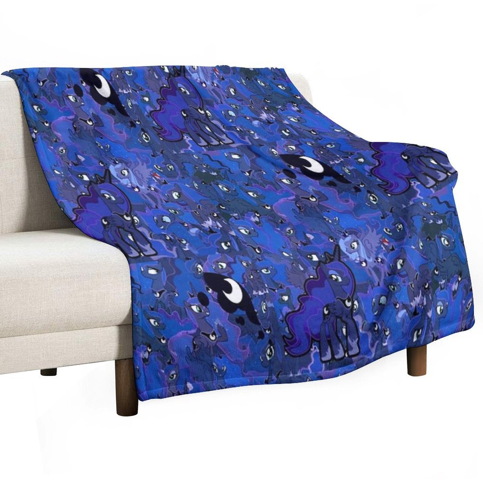 Princess Luna Velvety-soft Throw Blanket