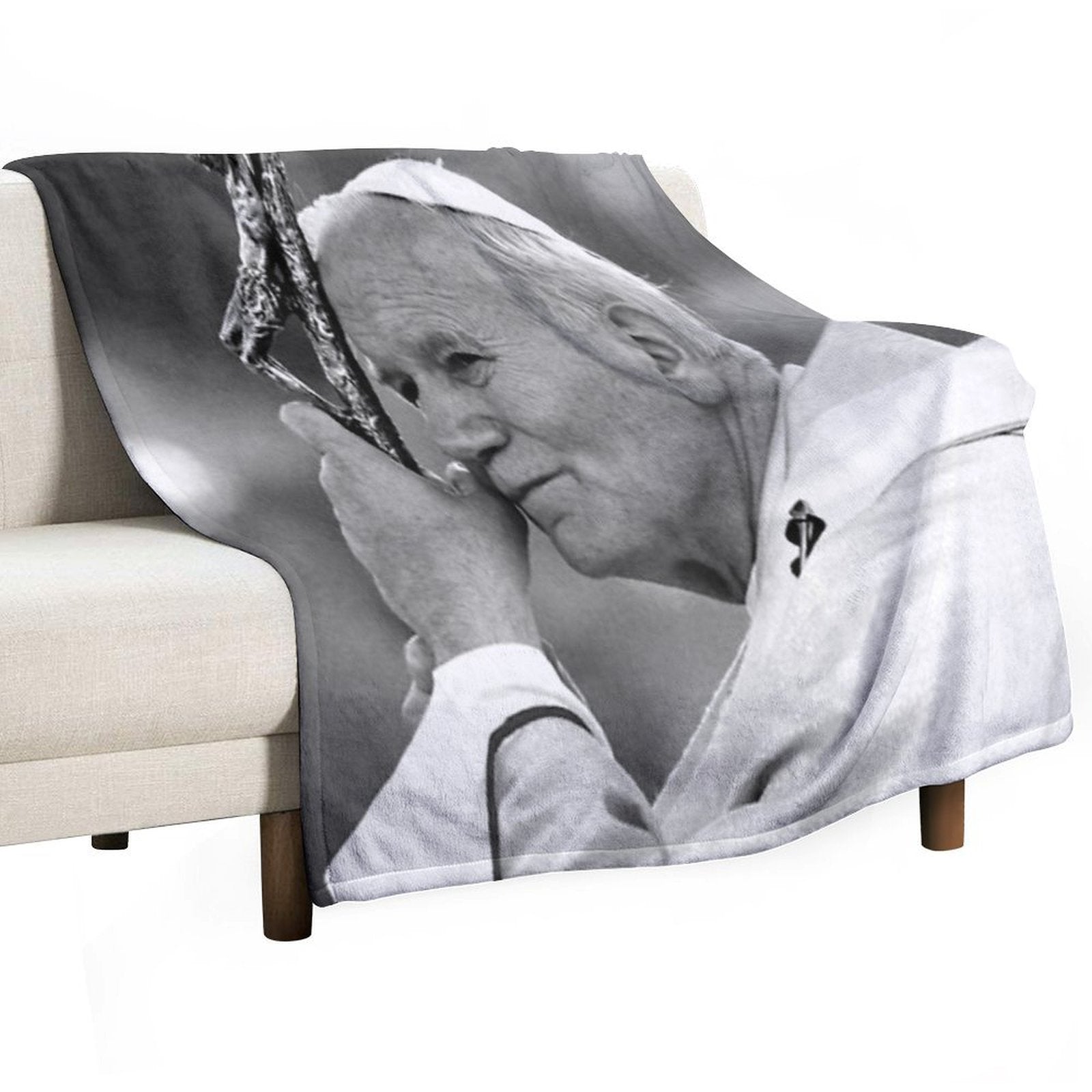 Pope John Paul II Comfort Throw Blanket