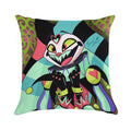 Excited Fizzarolli Soft Fade-Resistant Throw Pillow