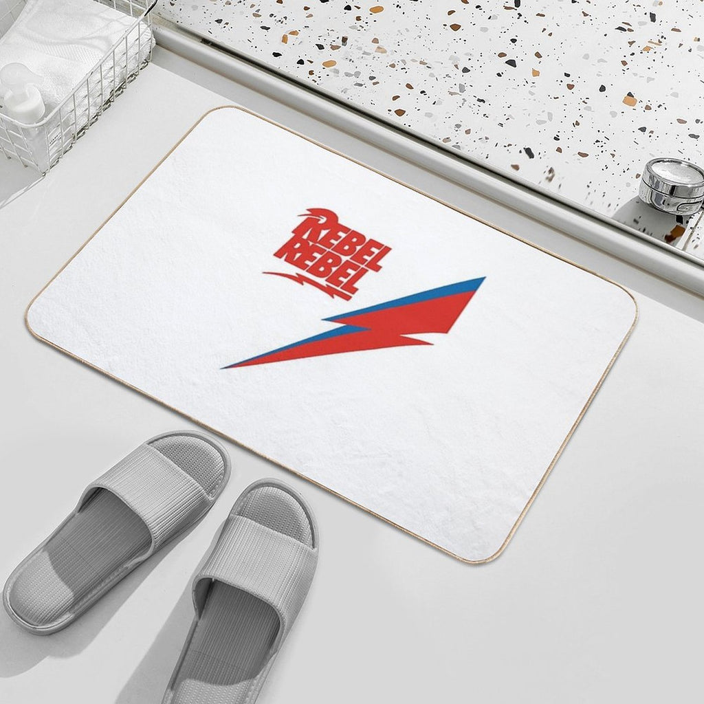 David Bowie Rebel Rebel  Odorless Bath Mat
