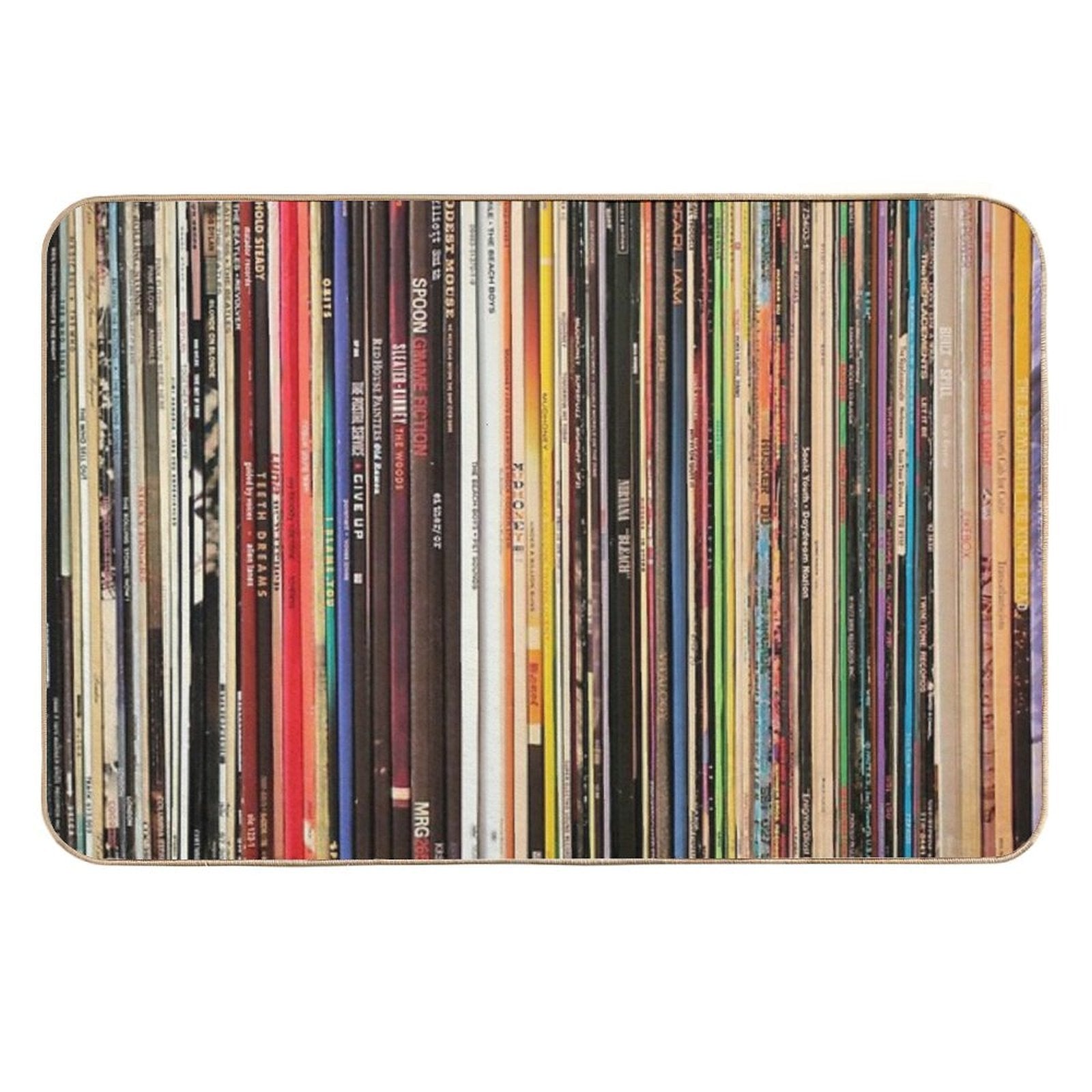 Ultimate Vinyl Record Collection  Repositionable Bath Mat