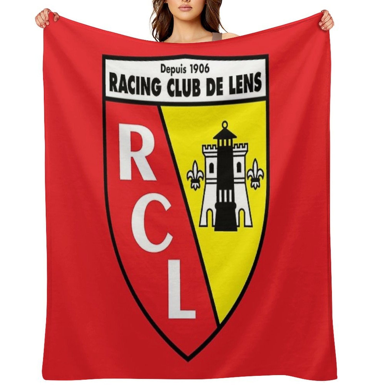 Les Sang Et Or (The Blood And Gold) Eco-conscious Throw Blanket