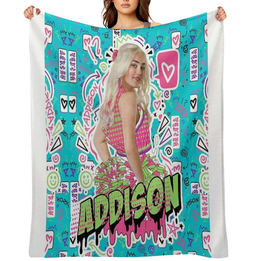 Zombies 3 1 Backpack Bag Travel-friendly Throw Blanket