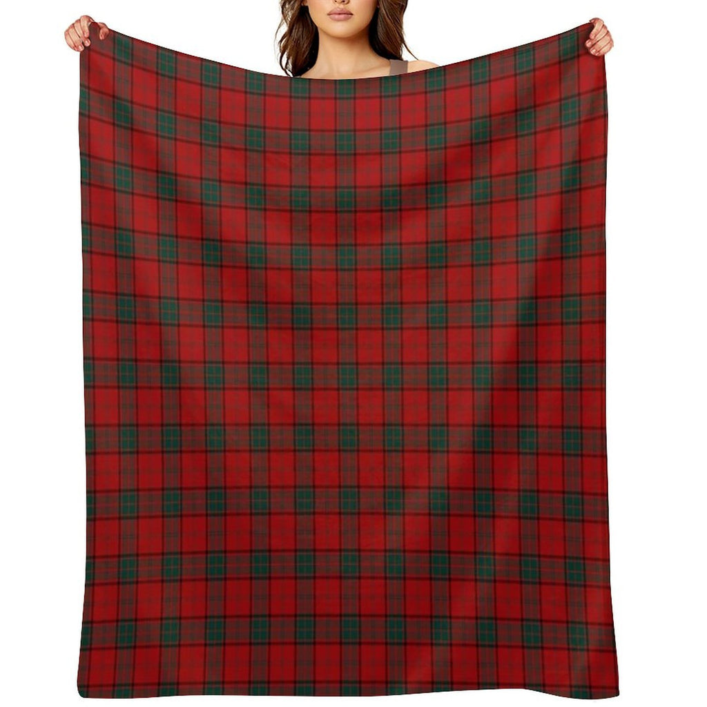 Clan Maxwell Tartan Lightweight Throw Blanket