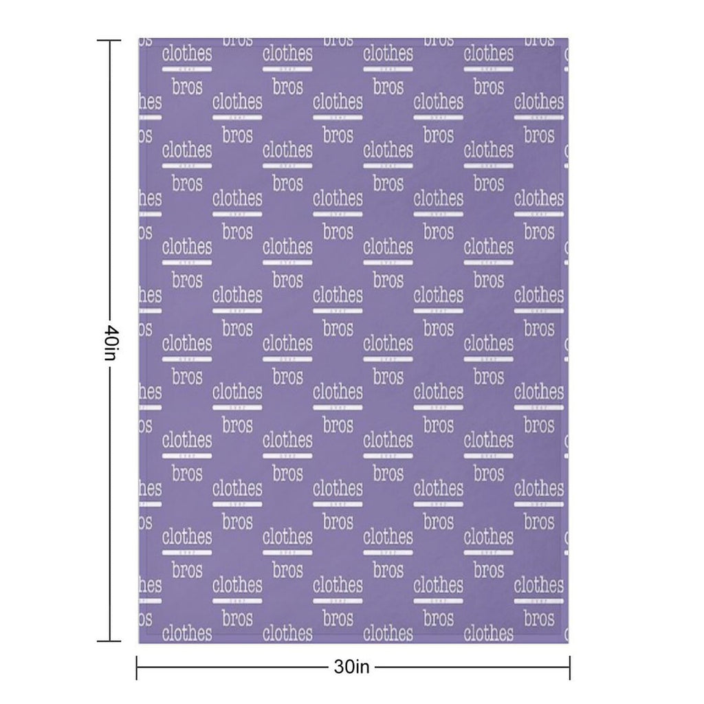 Clothes Over Bro's Shrink-resistant Throw Blanket