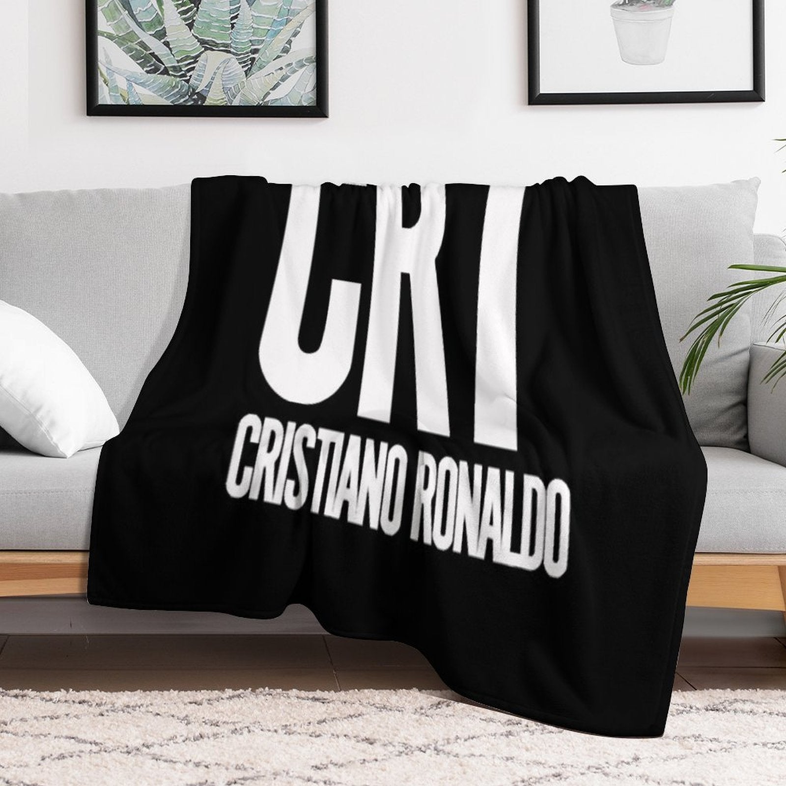 CR7 Cristiano Ronaldo Compact Throw Blanket