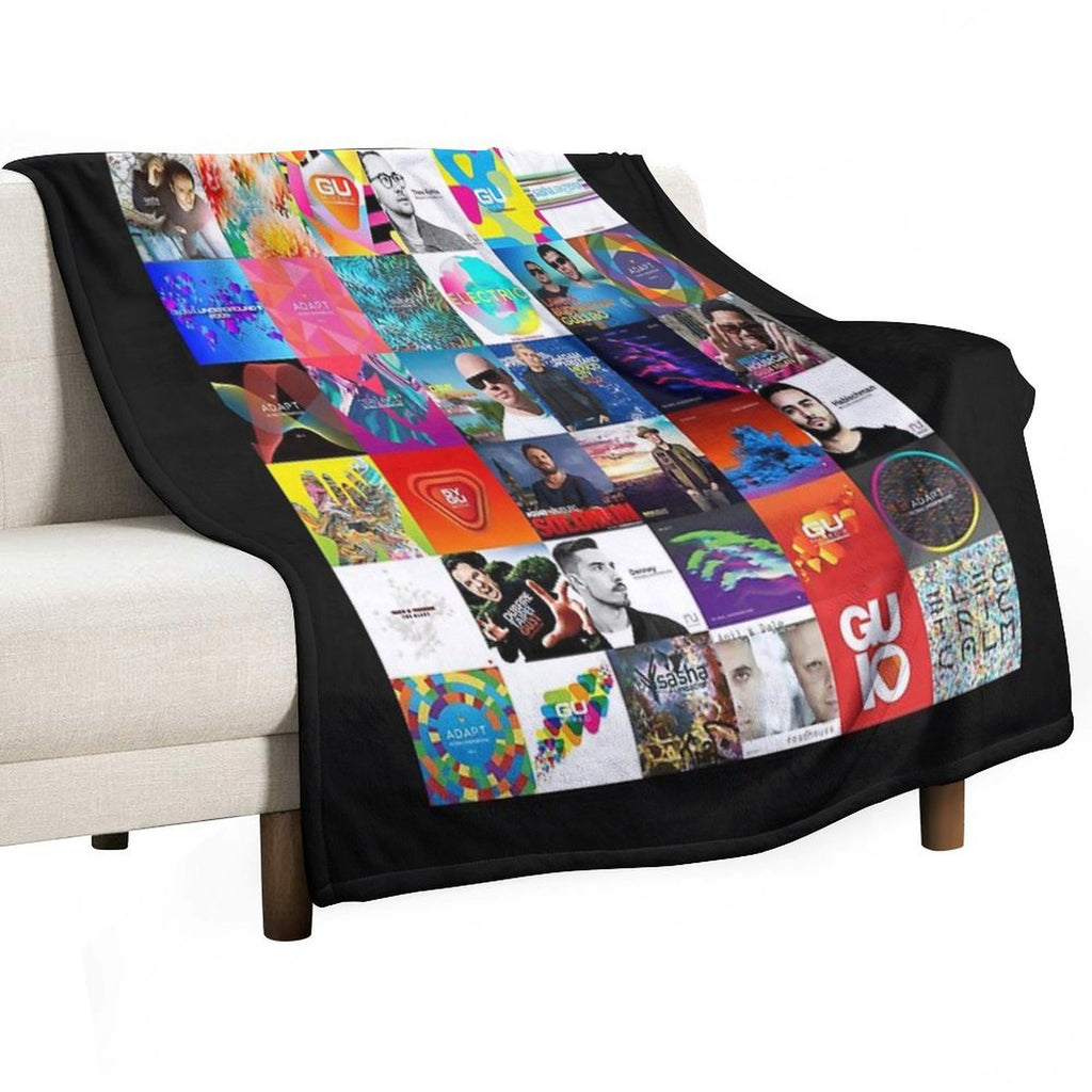 All Global Underground Discography Quick-dry Throw Blanket