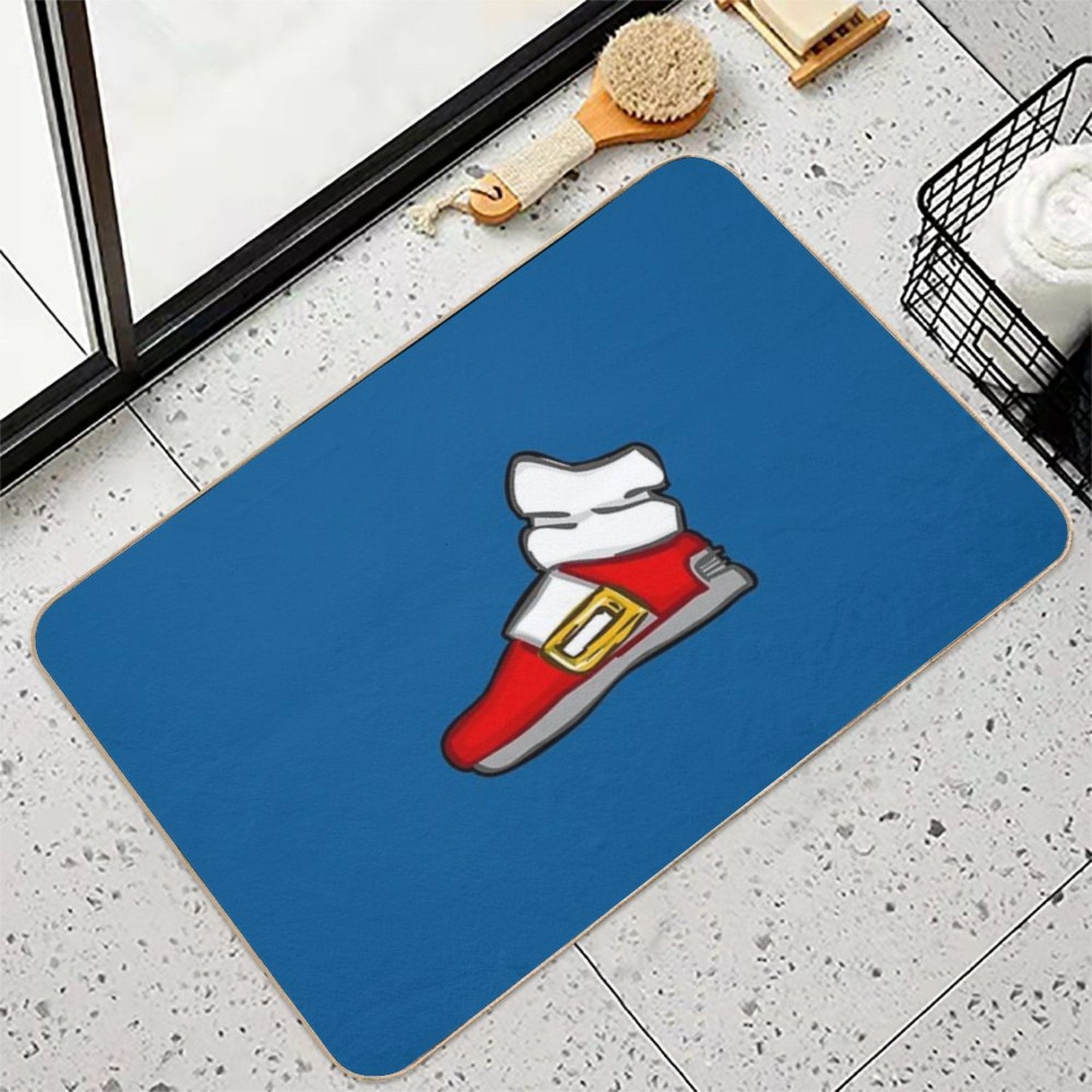 SONIC THE HEDGEHOG SHOE  Pet-Safe Bath Mat