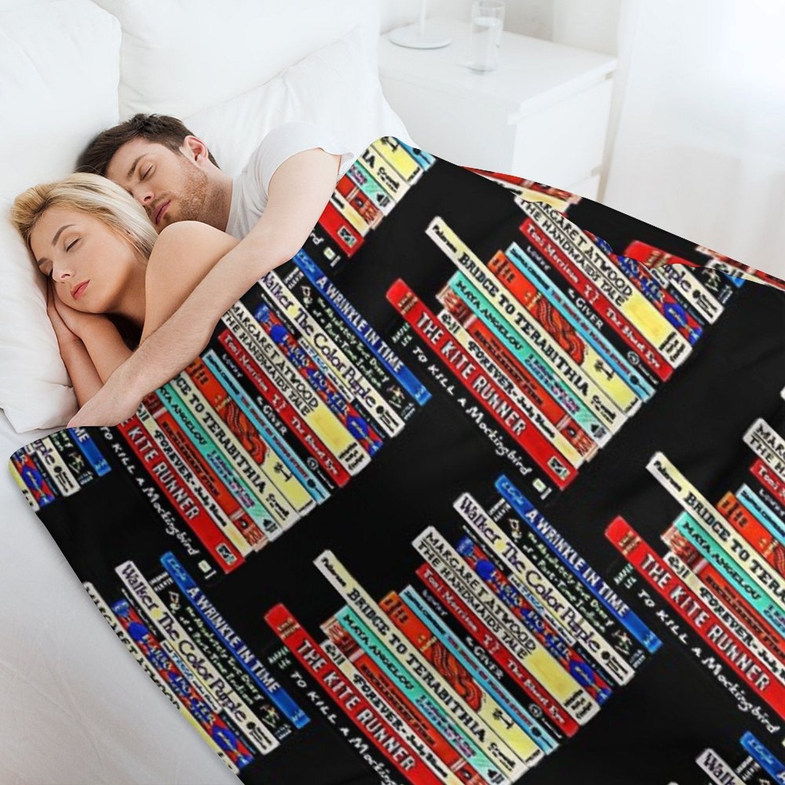 Banned Books Sustainable Throw Blanket
