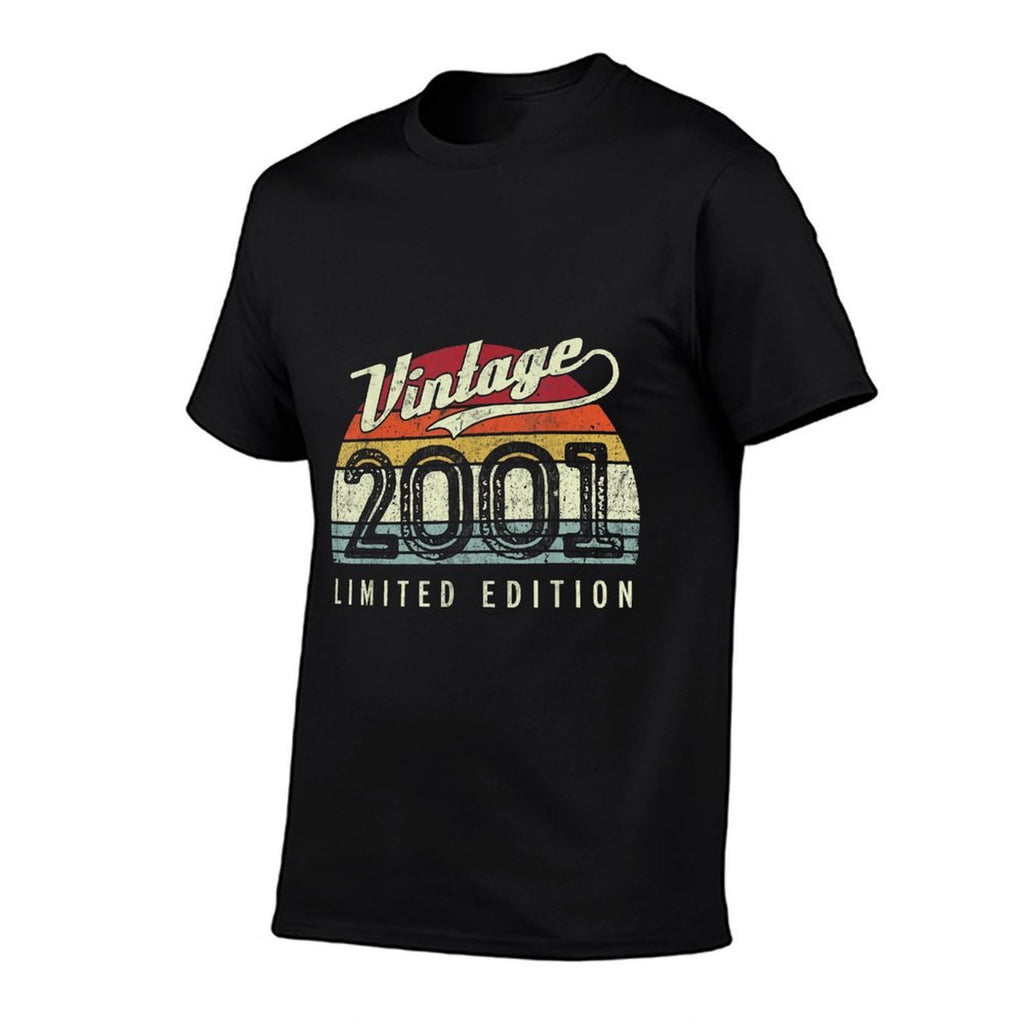 Vintage 2001 Limited Edition 21 Years Old 21st Birthday  Wrinkle-resistant T-Shirt