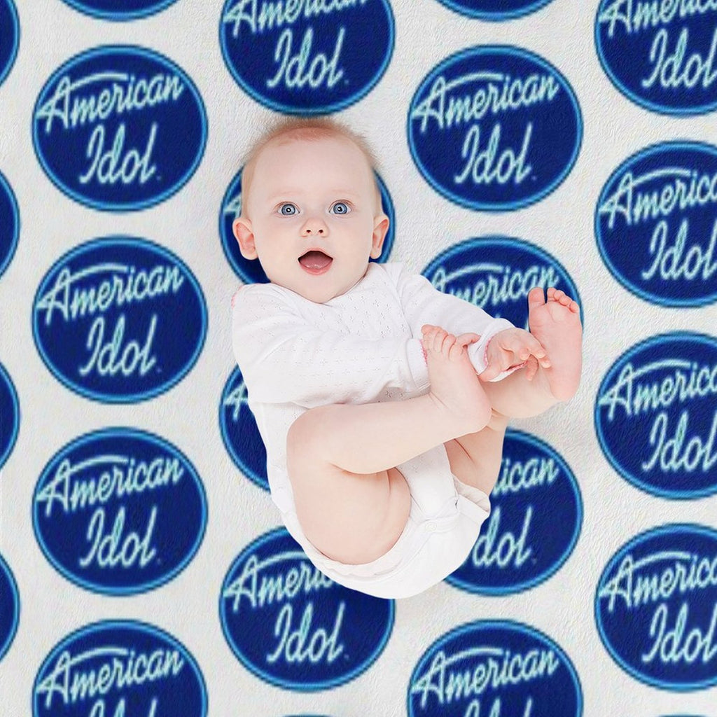 American Idol Sticker Velvety-soft Throw Blanket