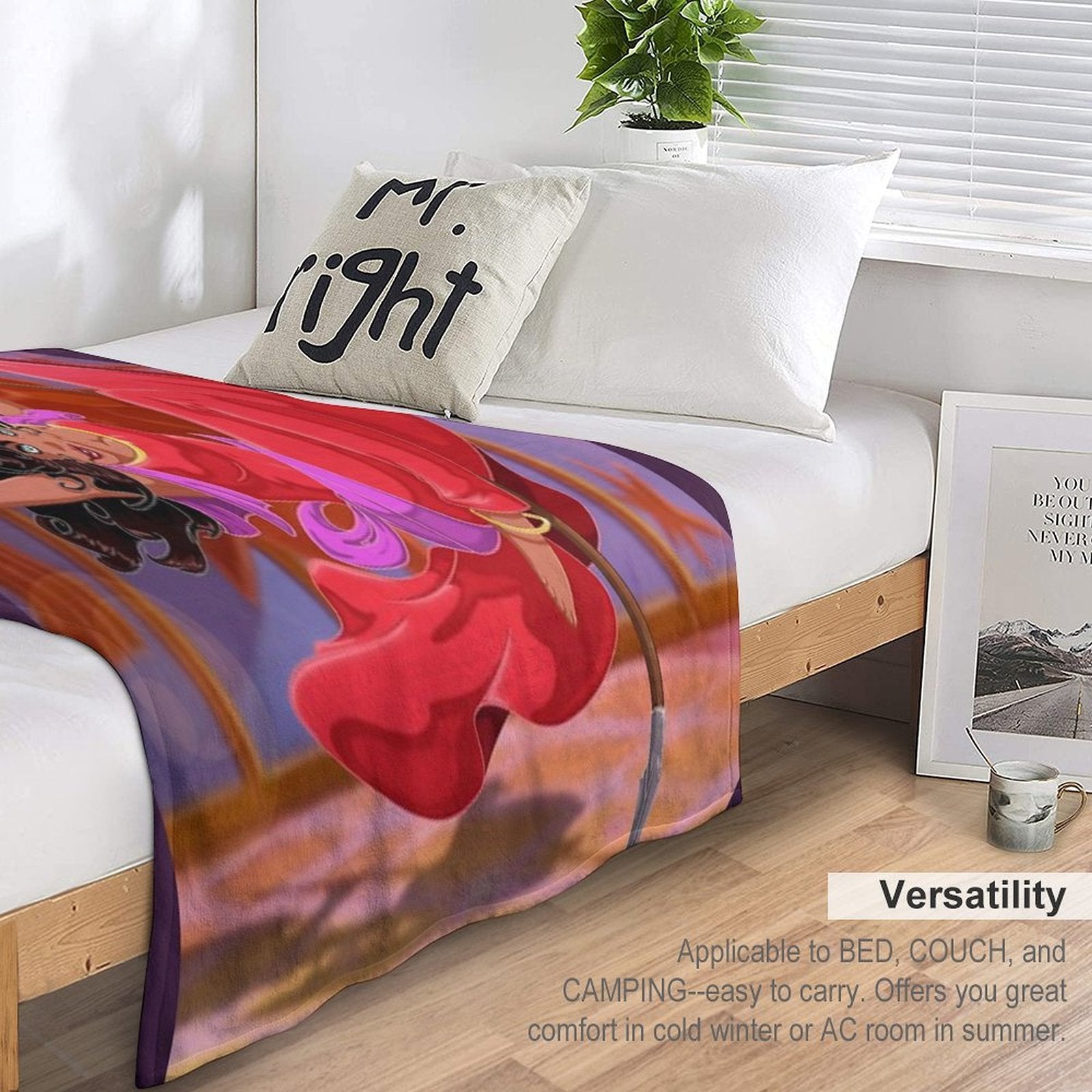 Dance Dance Dance Eco-conscious Throw Blanket