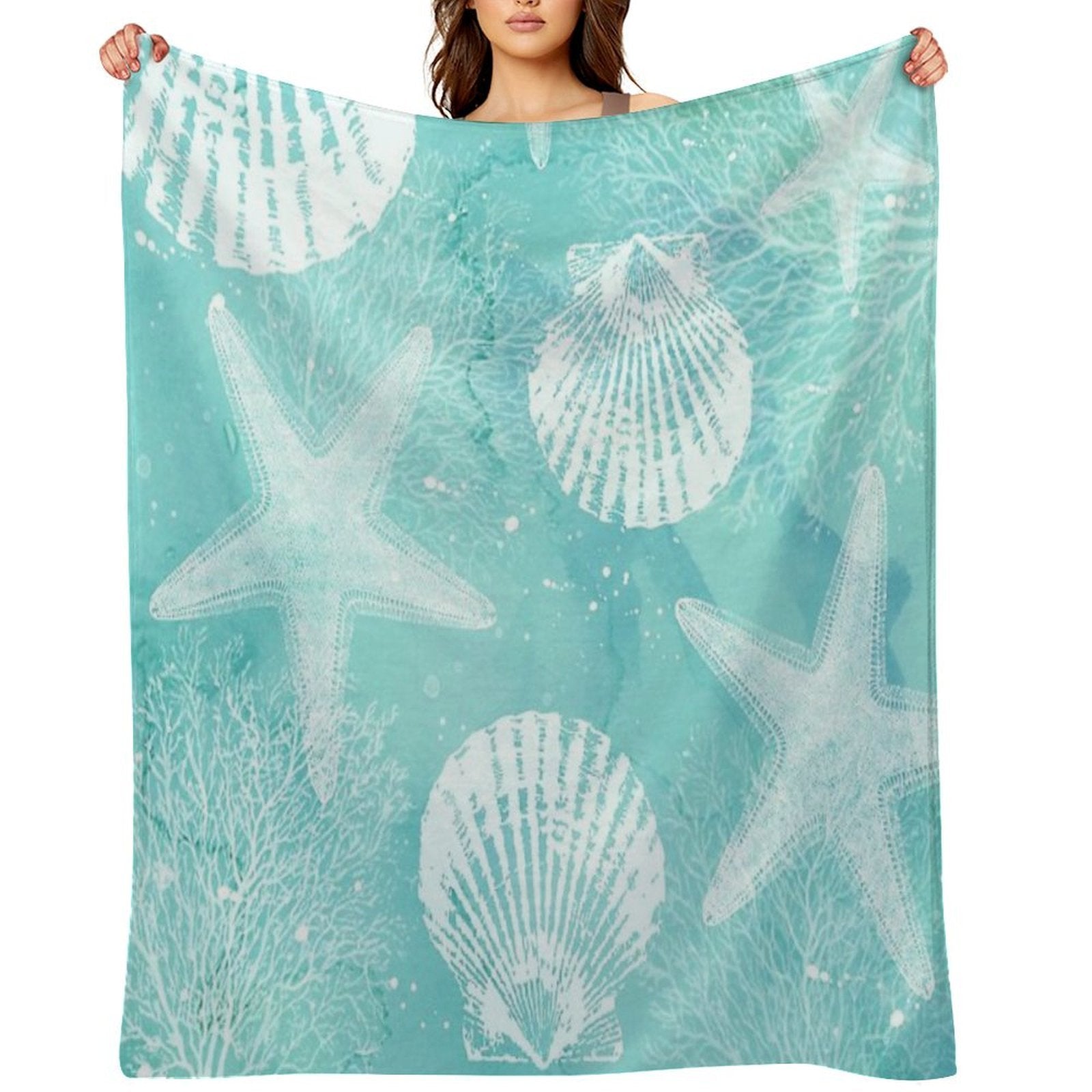 Coastal Sustainable Throw Blanket