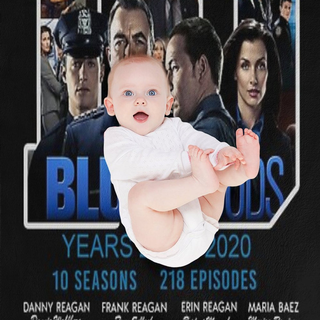 Blue Bloods Year 2010 – 2020 10 Seasons 218 Episodes Signatures Shirt Anti-pilling Throw Blanket