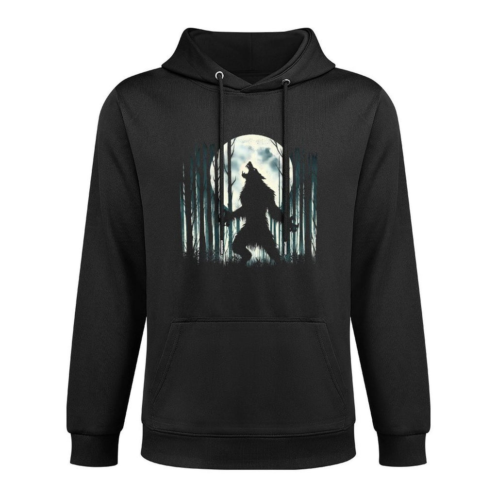Werewolf Howling At Full Moon - Alpha Wolf Meme Literally Me All-Day Comfort Hoodie