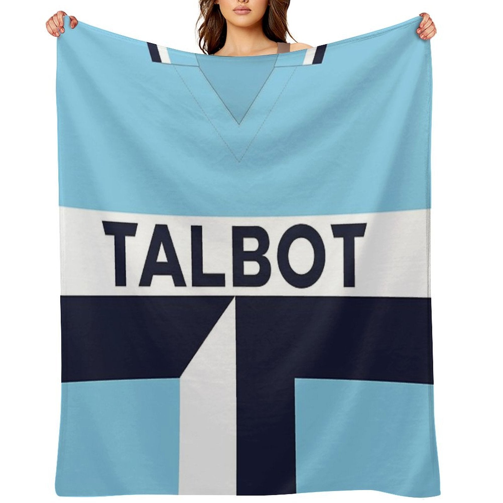 Coventry City Classic Kit 1981 - 1983 Machine-washable Throw Blanket