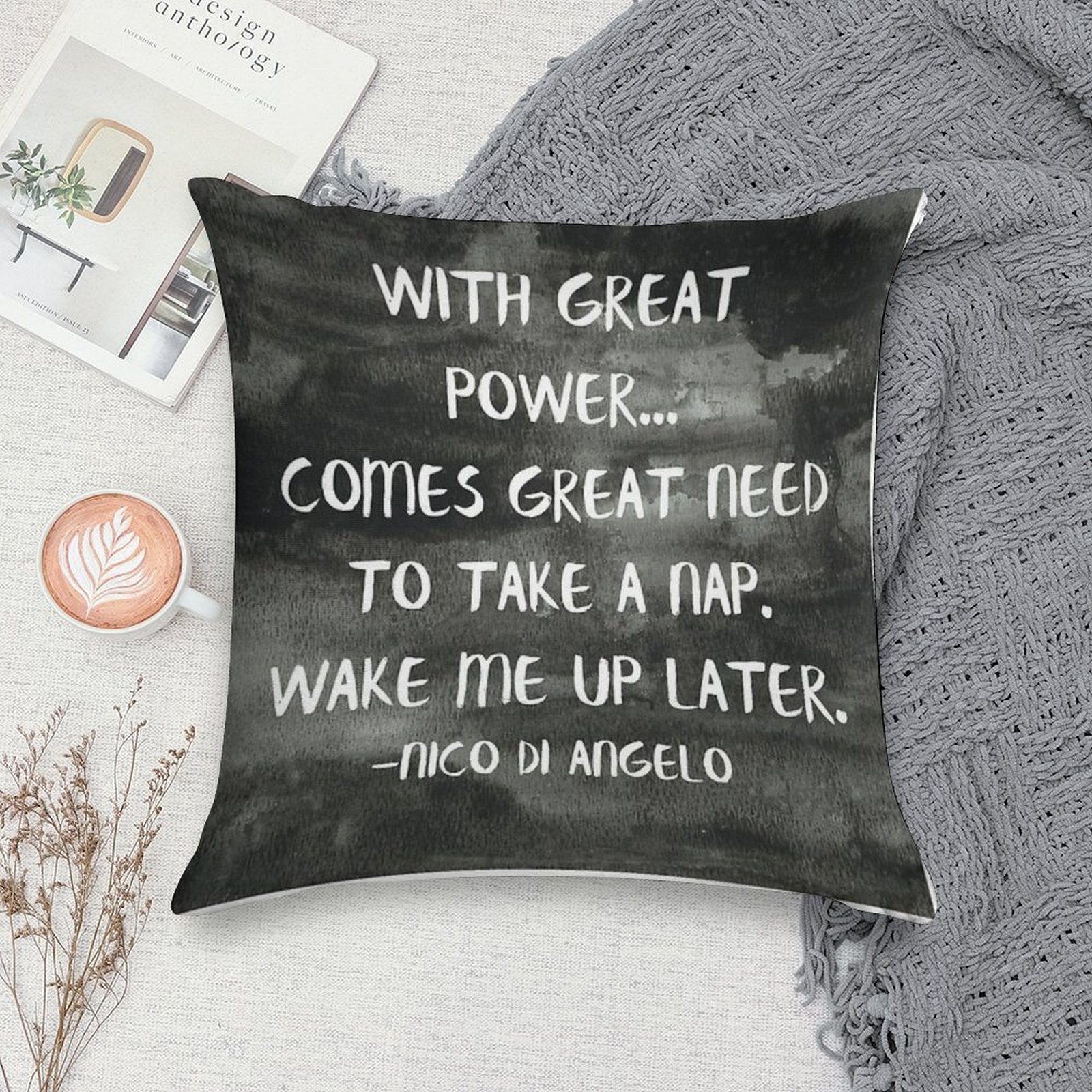 Naps Soft Style Accent Throw Pillow