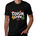 Cousin Crew Christmas Pajamas for Men Kids Women Grandkids  Polyester Blend T-Shirt