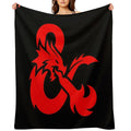 Dungeons & Dragons Logo Premium Throw Blanket