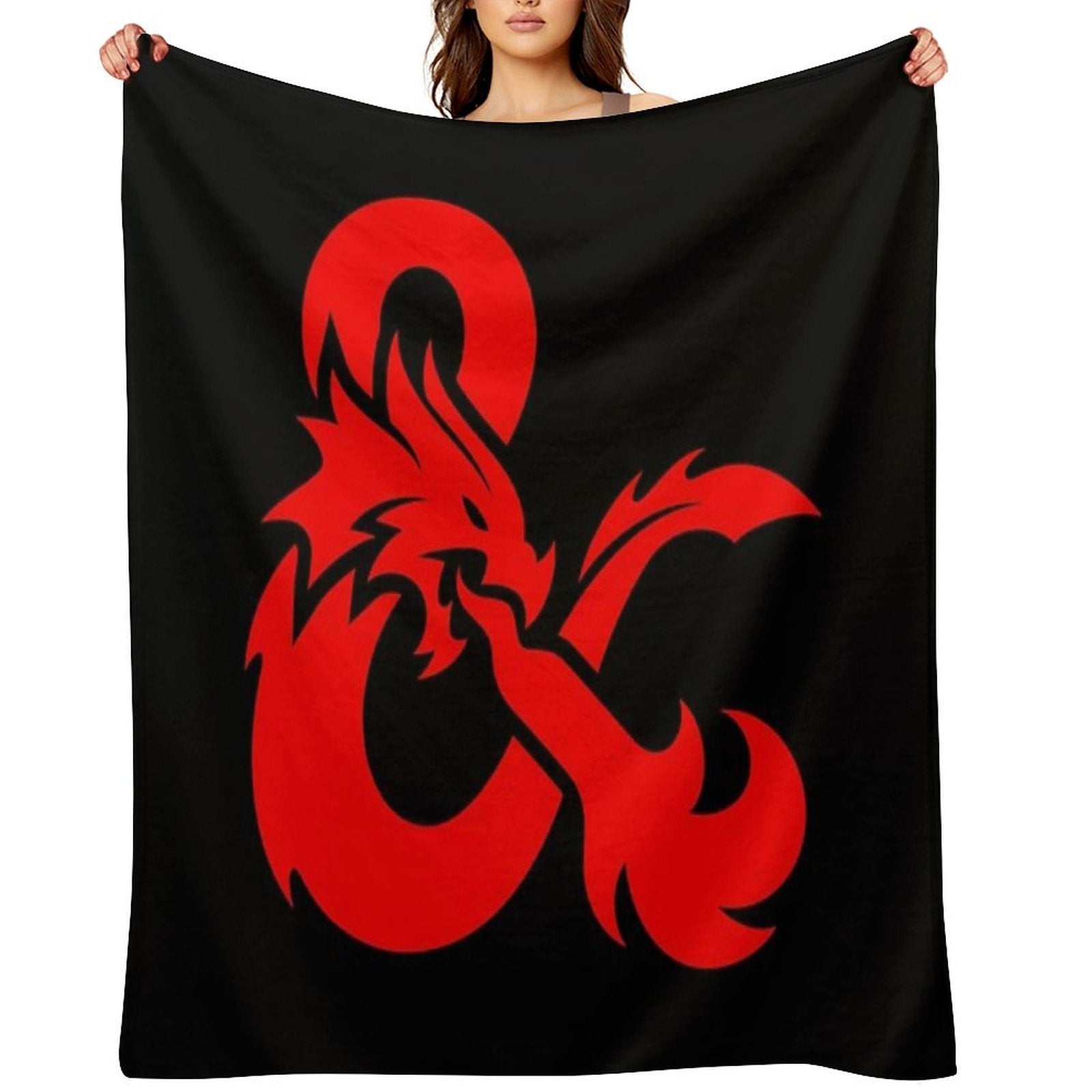 Dungeons & Dragons Logo Premium Throw Blanket