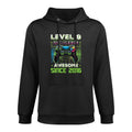 Level 9 Unlocked Video Game 9th Birthday Gamer Boys Son Breathable Fabric Hoodie