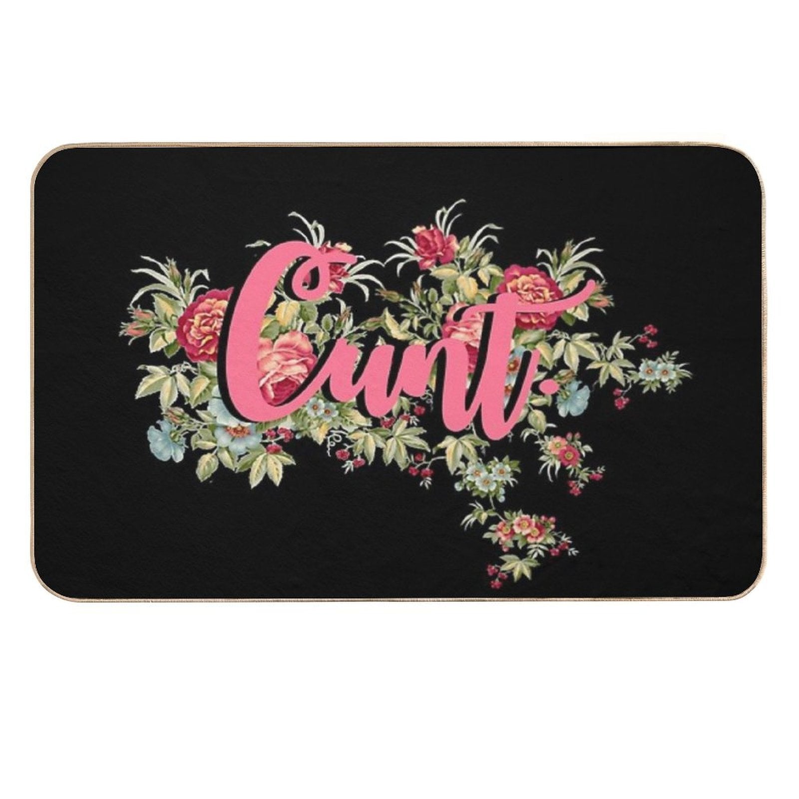 Cunt  Fade-Resistant Bath Mat