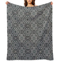 Shades of Gray Travel-friendly Throw Blanket