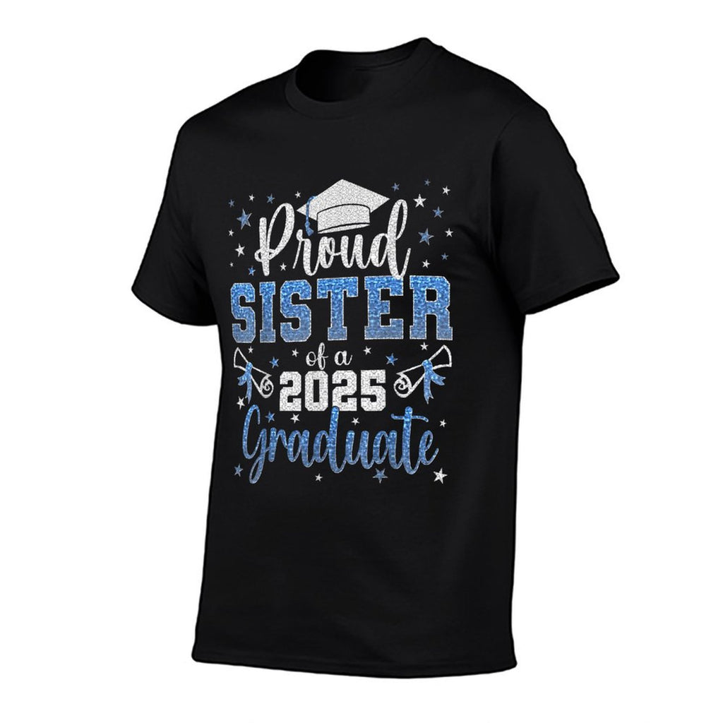 Super Proud Sister of 2025 Graduate Senior Graduation Family  Odor-resistant T-Shirt